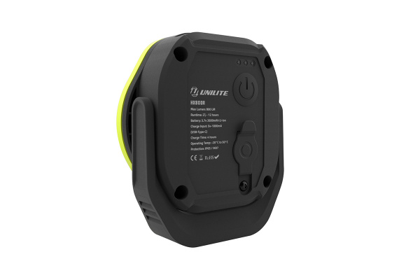 HX800R Компактный dual led светильник 800 Lm, 2600 mAh, IP65 UNILITE