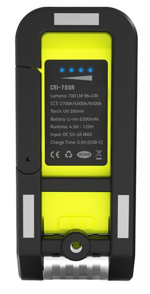 CRI-700R Детейлинг фонарь CRI 96+ 700 Lm UNILITE
